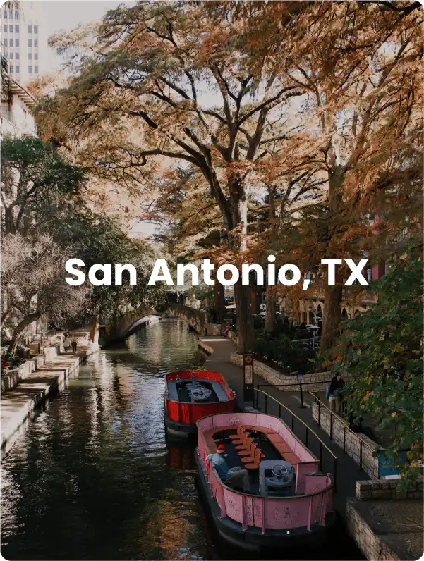 This card links to San Antonio, TX city