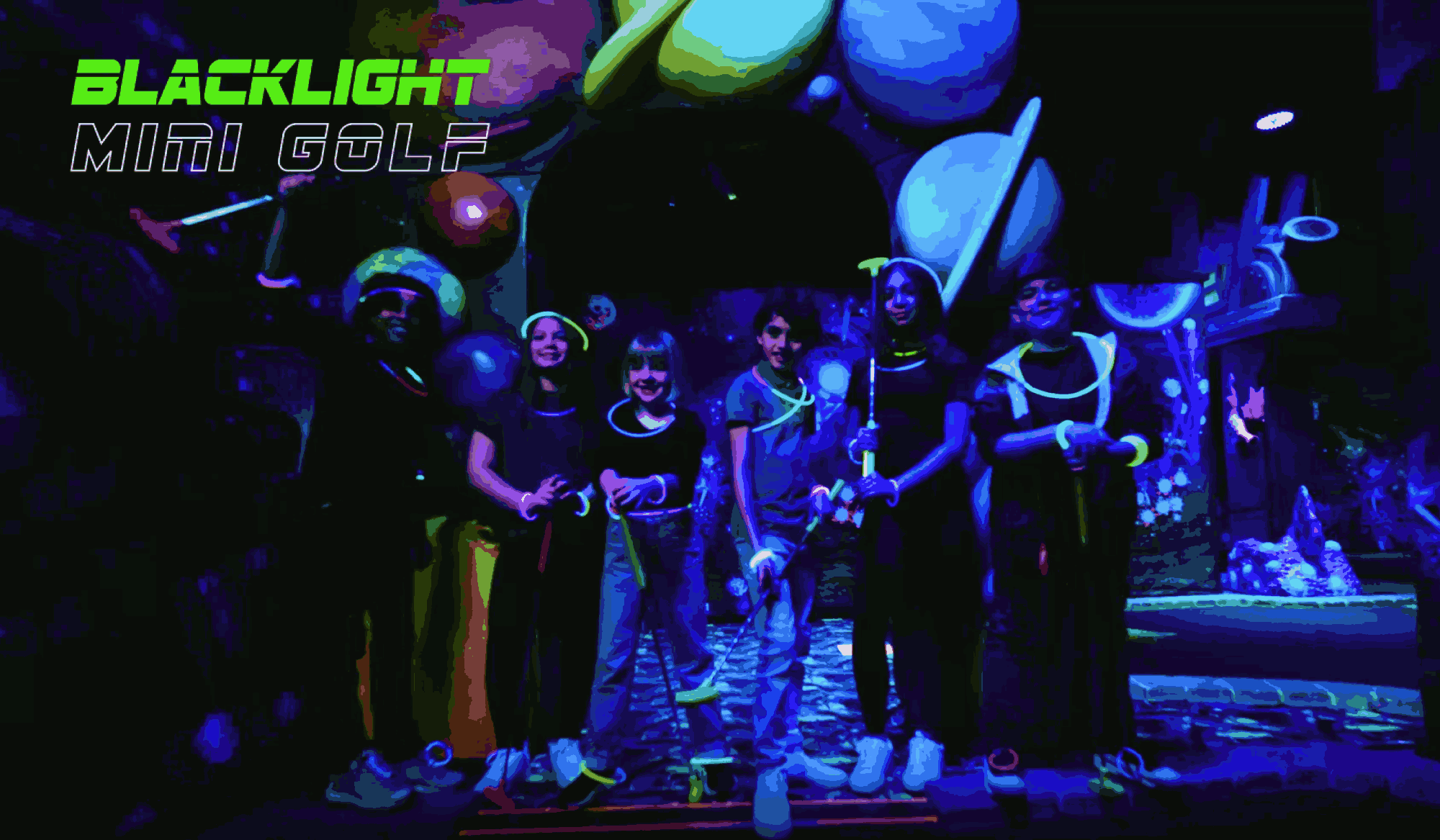 Blacklight Mini Golf