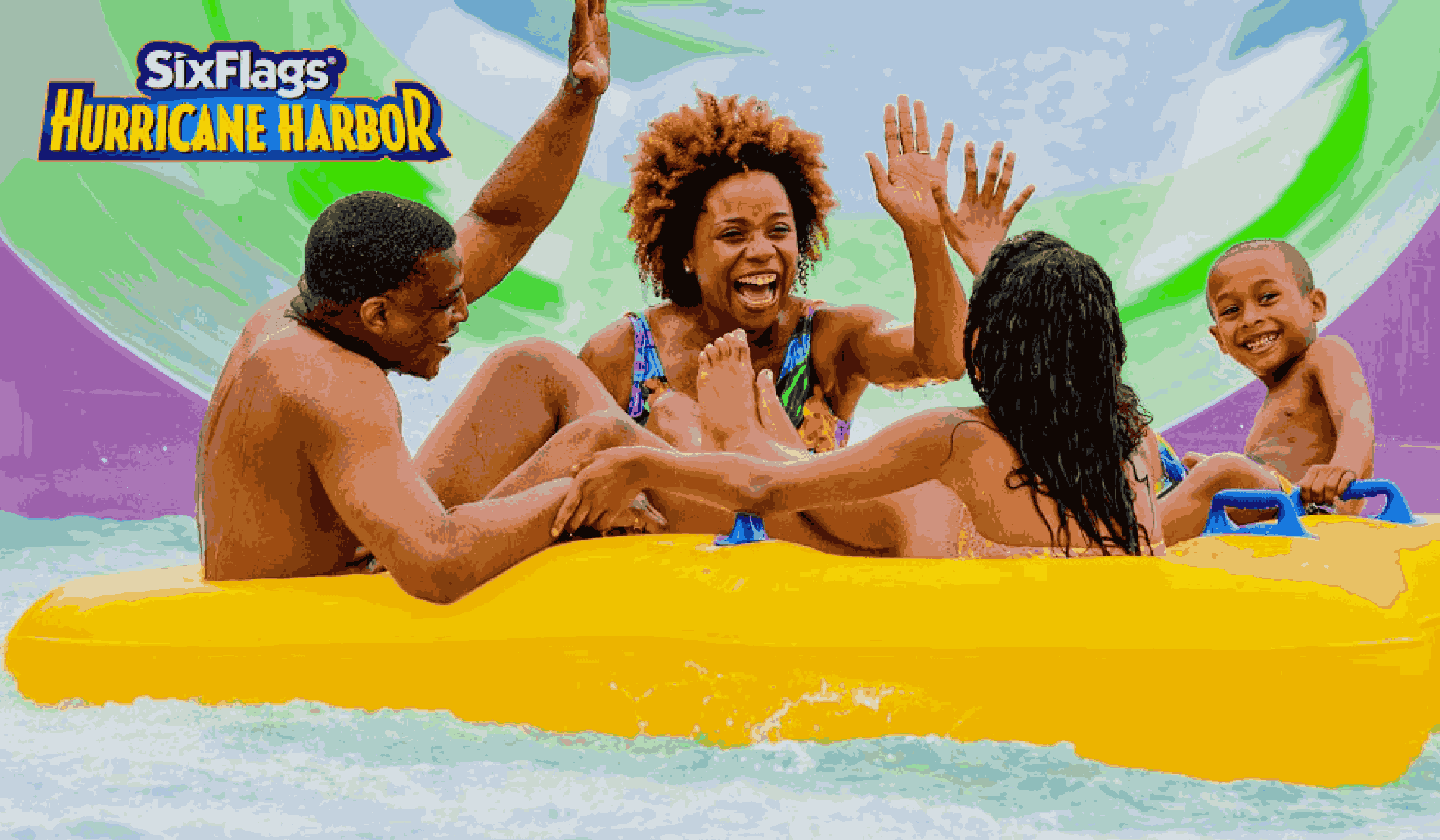 Hurricane Harbor Splashtown