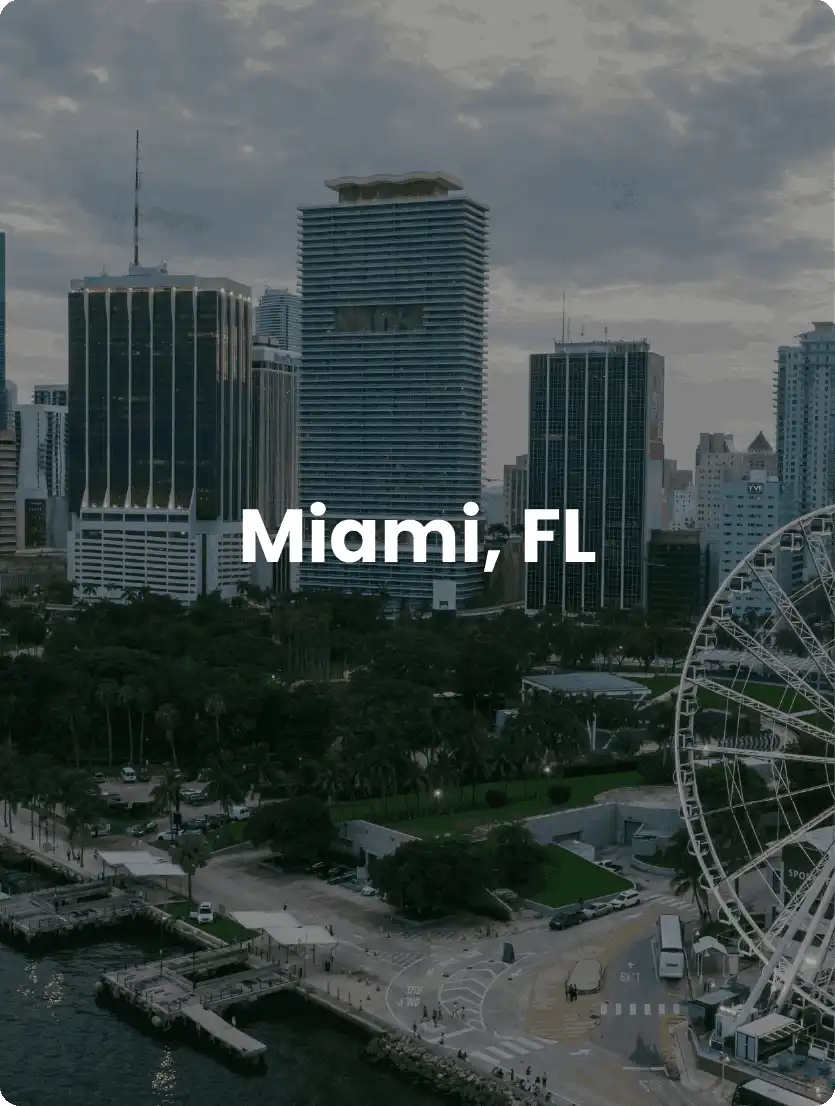 This card links to Miami city