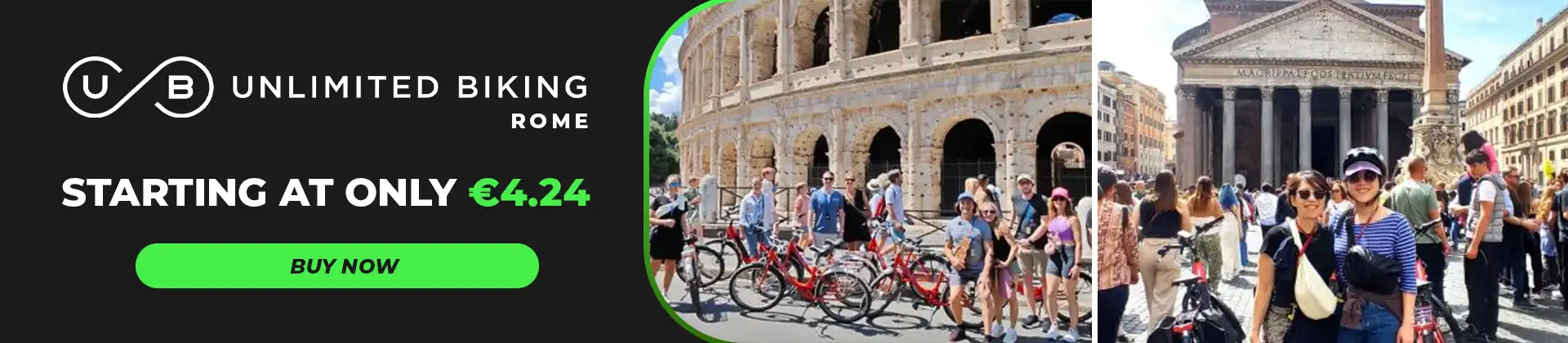 Unlimited Biking Rome