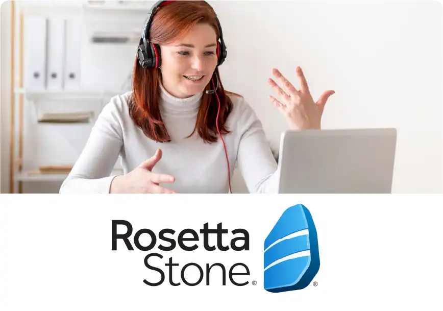 Save over 55% on Rosetta Stone!