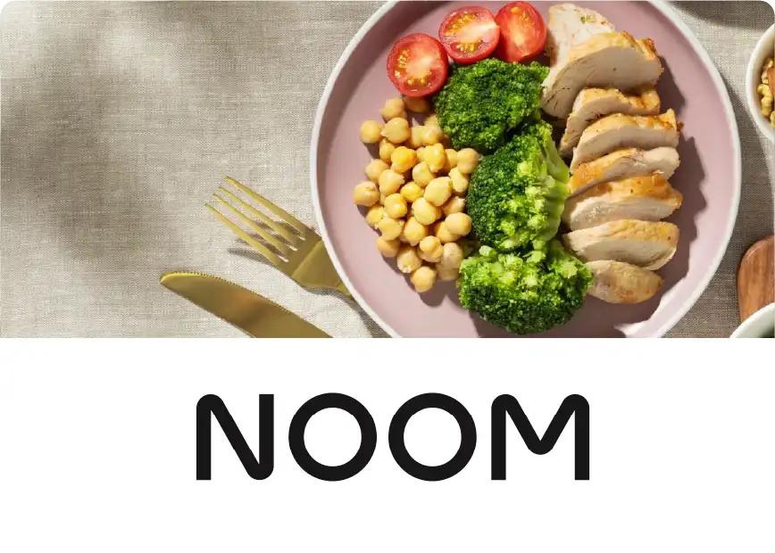 Use our code for 6 months off select Noom weight plans!