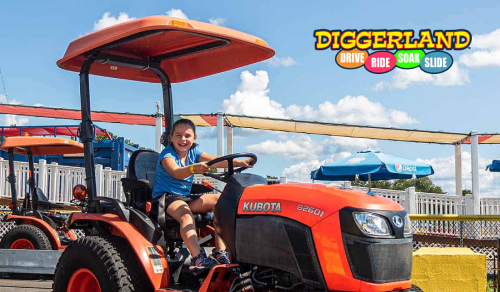 Diggerland USA - A Construction Theme Park