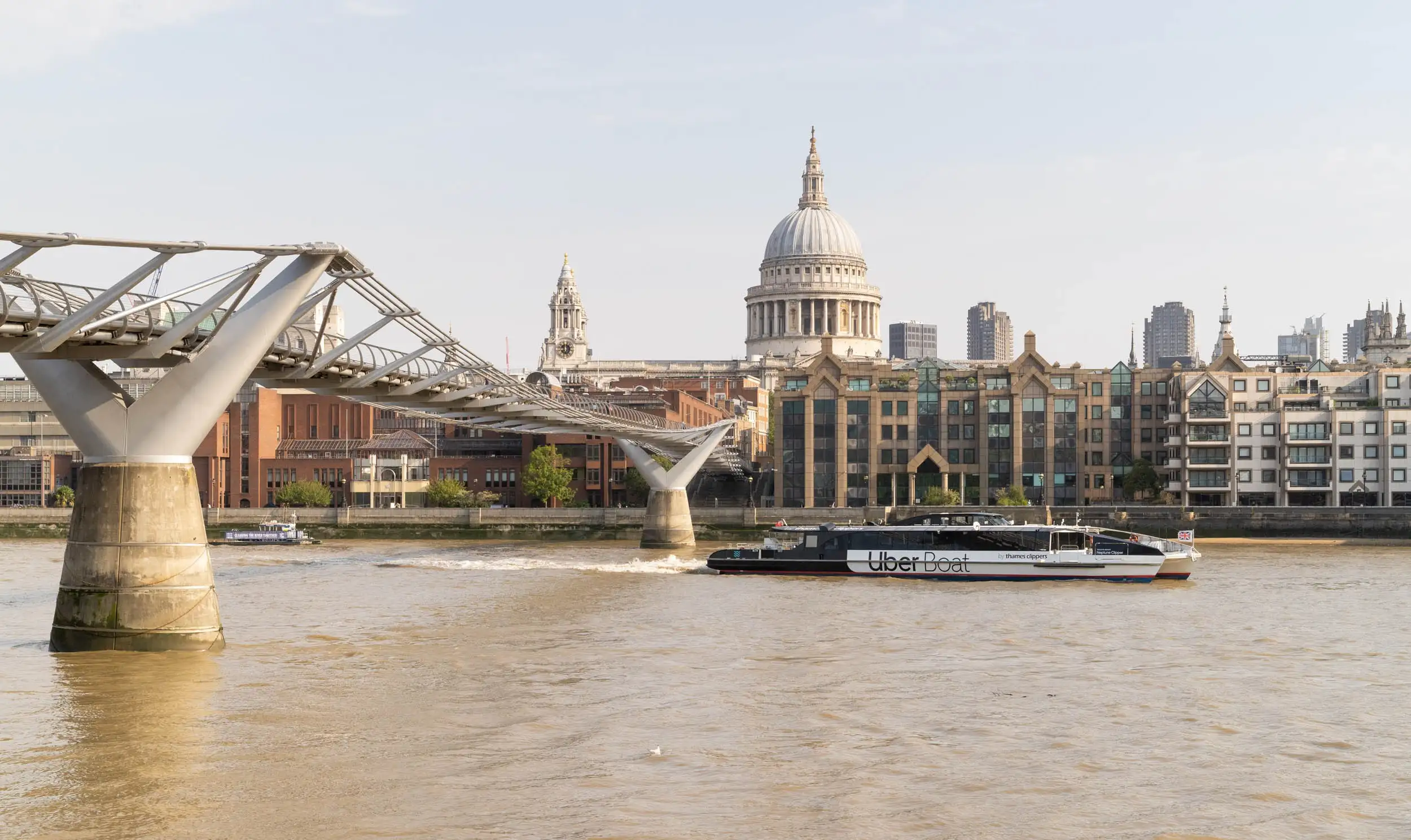 Hop-On Hop-Off Adventure with Uber Boat by Thames Clippers