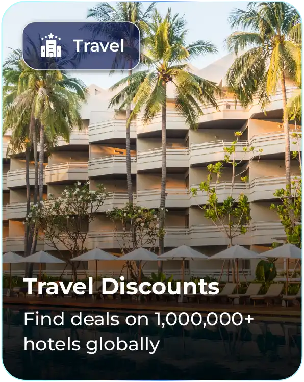 Travel discount card