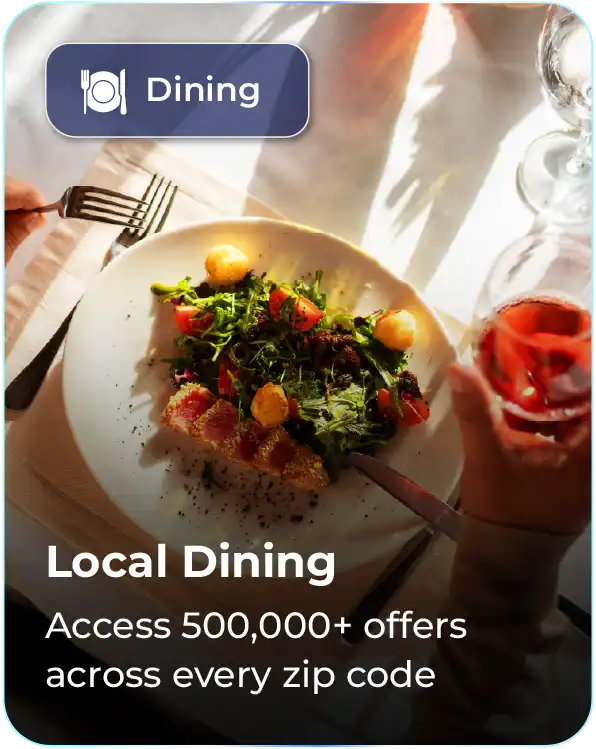 Local dining card