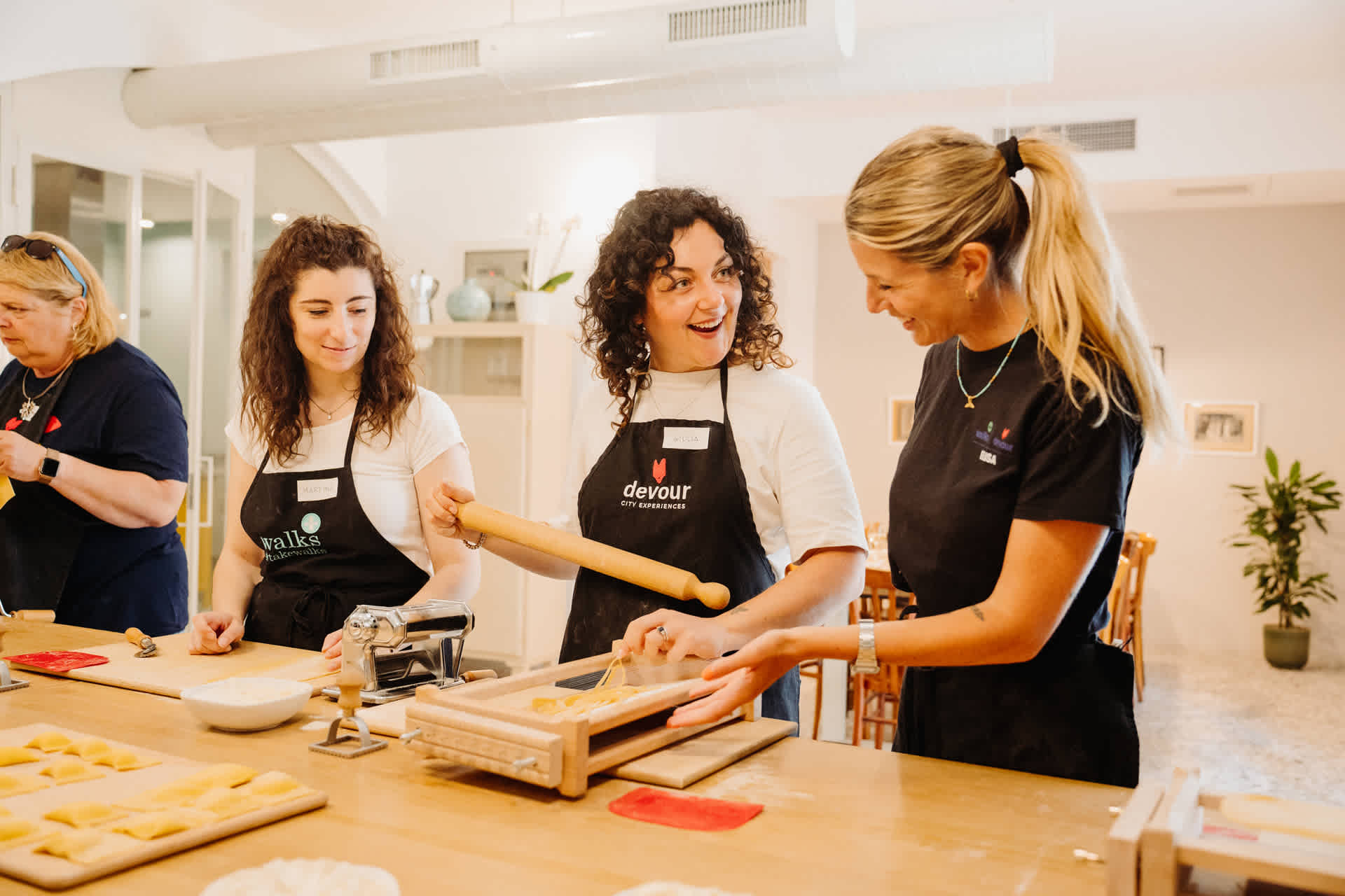 Pasta-Making Class: Cook Dine & Drink Wine With A Local Chef