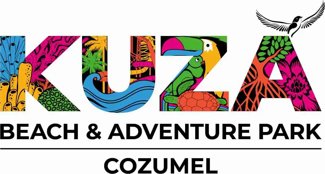Cozumel: Zip Line Adventure, Buffet & Open Bar at KUZÁ Beach Park