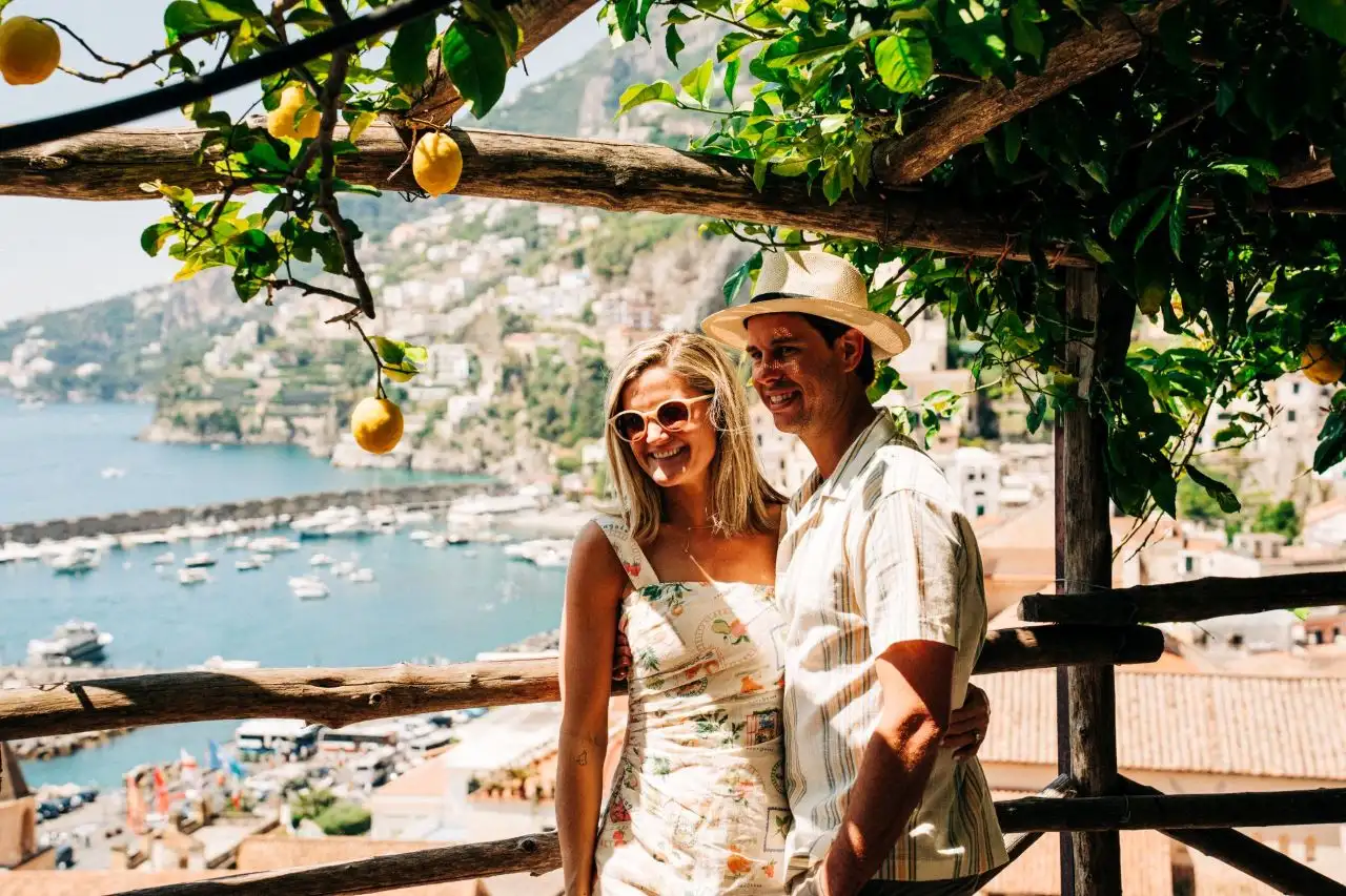 2- Day Amalfi Coast & Guided Pompeii Overnight Tour with Positano from Rome