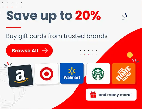Browse Discounted Gift Cards