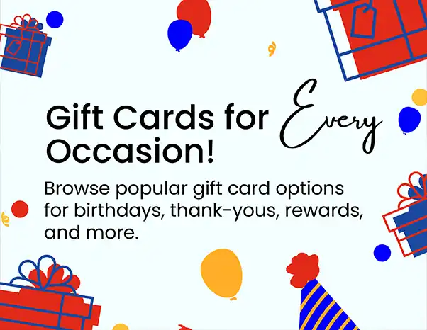 Browse All Gift Cards
