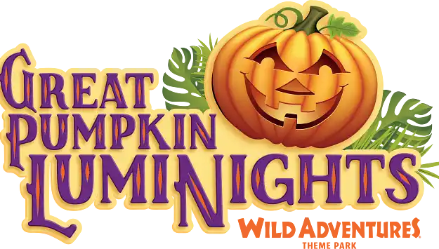 Wild Adventures Great Pumpkin LumiNights logo